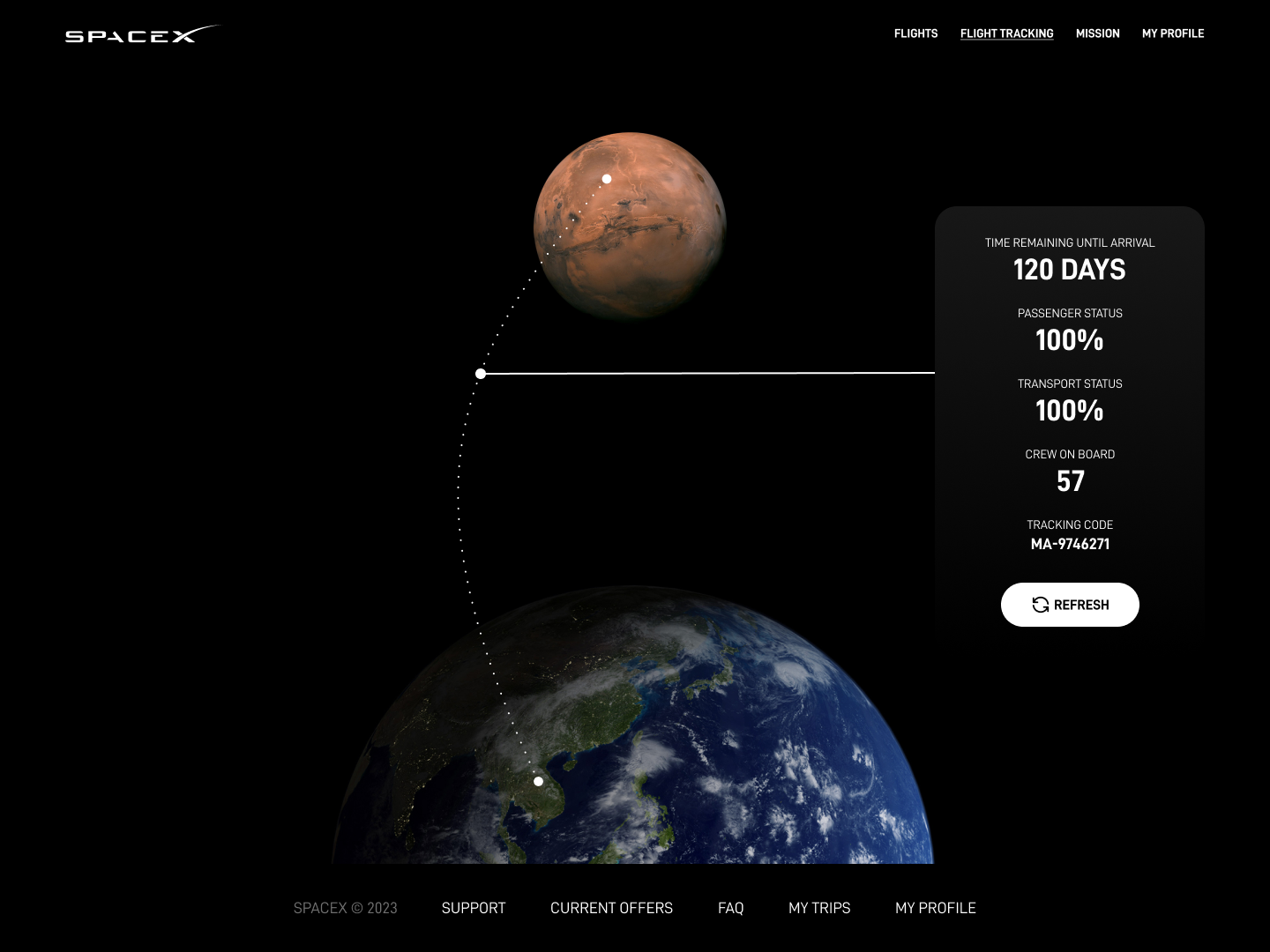 Proyecto para Spacex